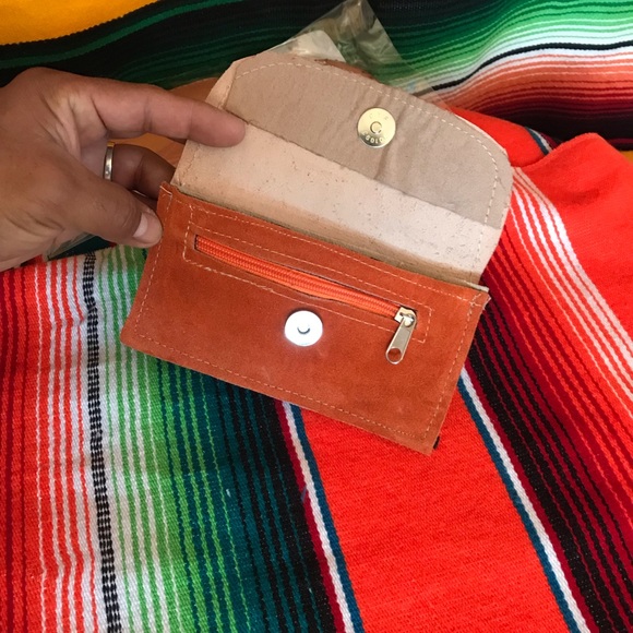 Women’s leather wallet ( hand made ) - Picture 5 of 6